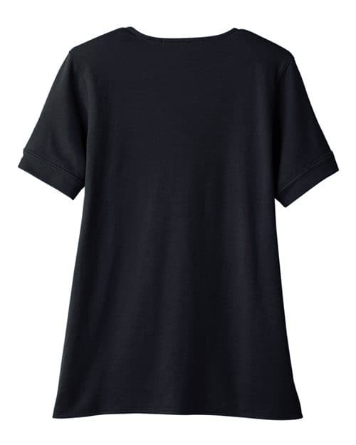 Devon & Jones Women's CrownLux Performance® Plaited Rolled Sleeve Shirt thumbnail 4
