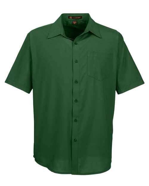 Harriton Men's Paradise Short Sleeve Performance Shirt thumbnail 3