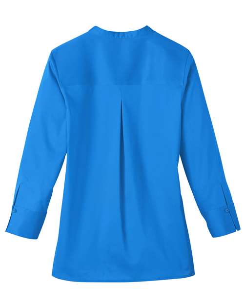 Devon & Jones Women's Crown Collection® Stretch Broadcloth Three-Quarter Sleeve Blouse thumbnail 4