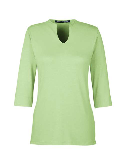 Devon & Jones Women's Perfect Fit™ Tailored Open Neckline Top thumbnail 3