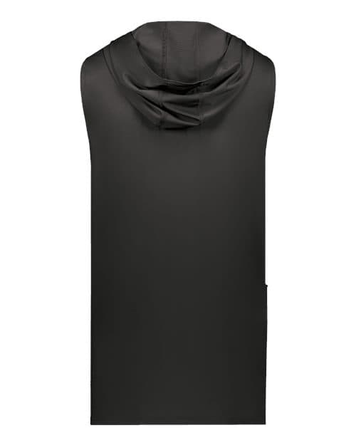 Holloway Unisex CoolCore® Sleeveless Hooded T-Shirt thumbnail 3