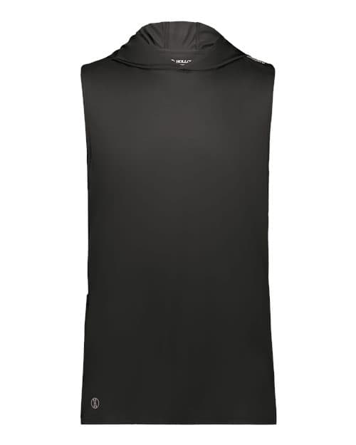 Holloway Unisex CoolCore® Sleeveless Hooded T-Shirt thumbnail 2