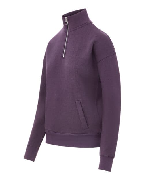 MV Sport Women's Cloud Fleece Quarter-Zip Sweatshirt thumbnail 4
