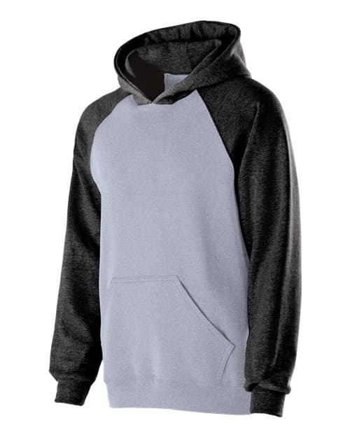 Holloway Youth Cotton/Poly Fleece Banner Hooded Sweatshirt thumbnail 2