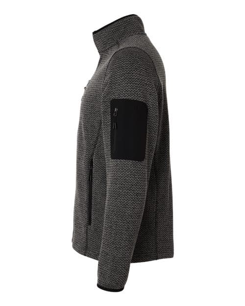 North End Men's Jasper Full-Zip Fleece Jacket thumbnail 6
