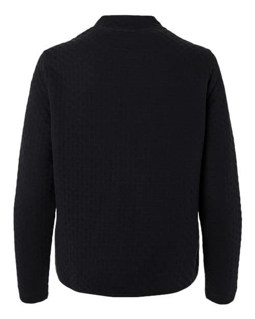Devon & Jones Women's Berkeley Textured Full-Zip Jacket thumbnail 4