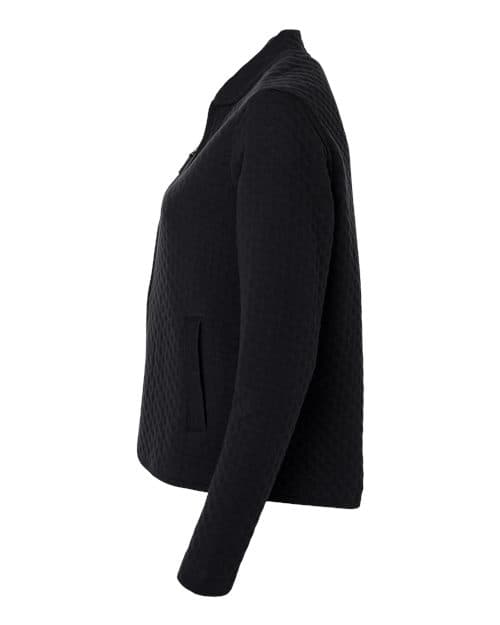 Devon & Jones Women's Berkeley Textured Full-Zip Jacket thumbnail 6