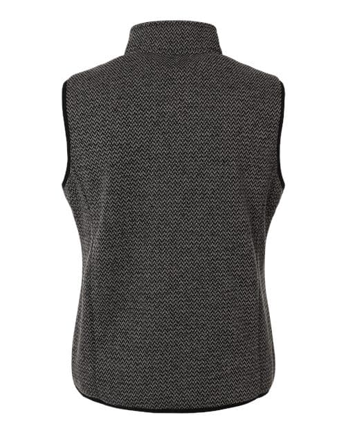 North End Women's Jasper Jacquard Fleece Vest thumbnail 4