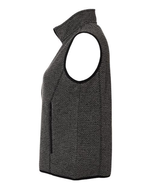 North End Women's Jasper Jacquard Fleece Vest thumbnail 6