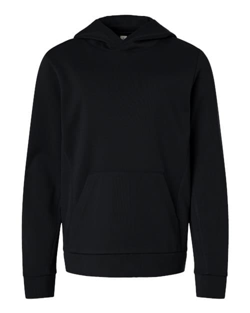Team 365 Youth Squad Hooded Tech Fleece Pullover thumbnail 3