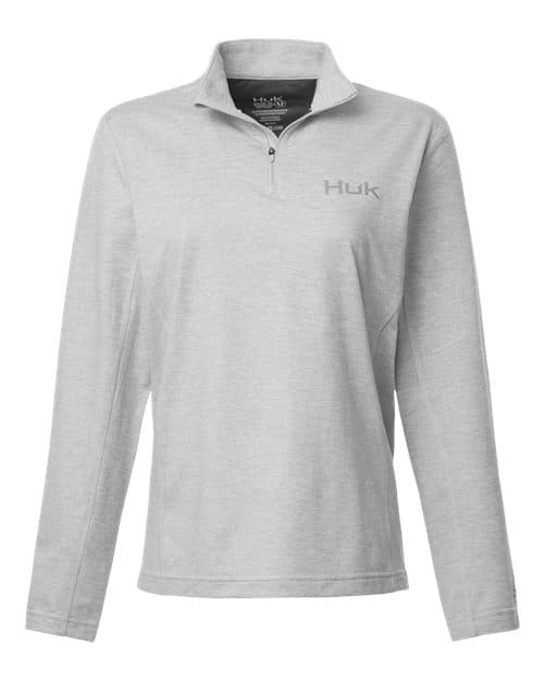 HUK Women's Coldfront+ Quarter-Zip Pullover thumbnail 3