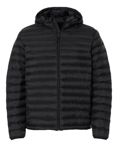 Weatherproof Men's Lightweight Poly-filled Hooded Puffer Jacket thumbnail 3