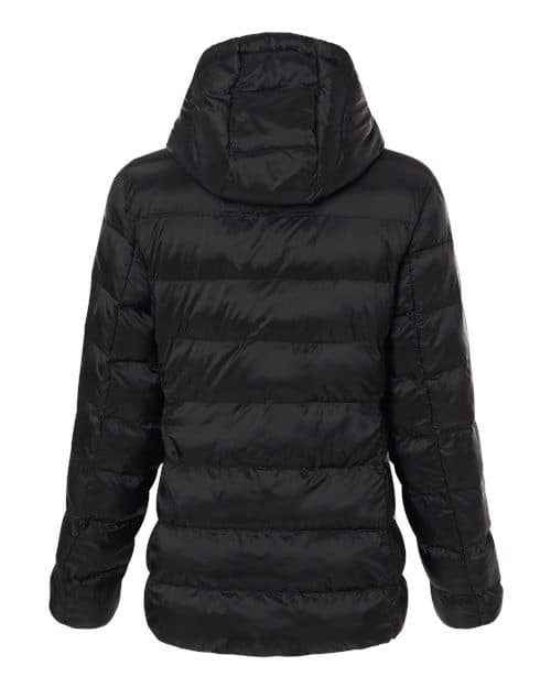 Weatherproof Women's Lightweight Poly-filled Hooded Puffer Jacket thumbnail 4