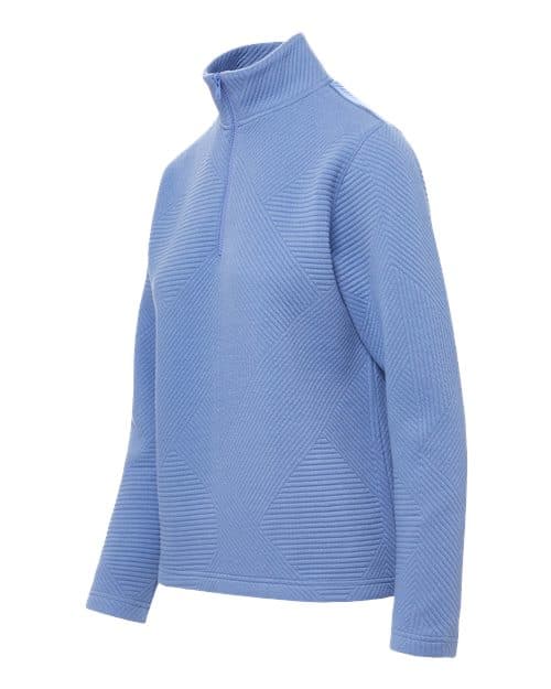 MV Sport Women's Zelda Zig Zag Quarter-Zip Pullover thumbnail 4