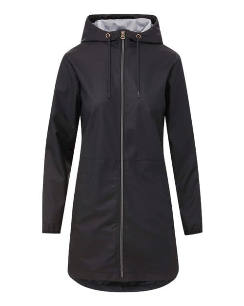 MV Sport Women's Vintage Hooded Rain Jacket thumbnail 2