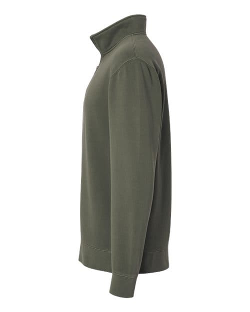 Independent Trading Co. Unisex Pigment-Dyed Quarter-Zip Pullover thumbnail 6