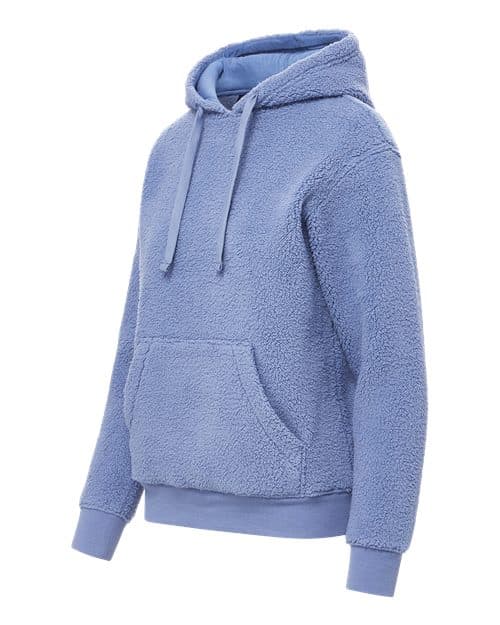 MV Sport Women's Starla Sherpa Hooded Pullover thumbnail 4