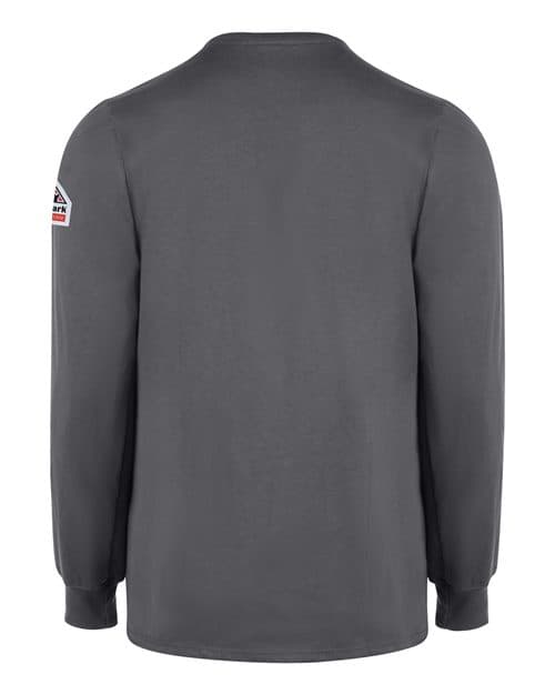 Bulwark Men's Long Sleeve Tagless Henley Shirt thumbnail 3