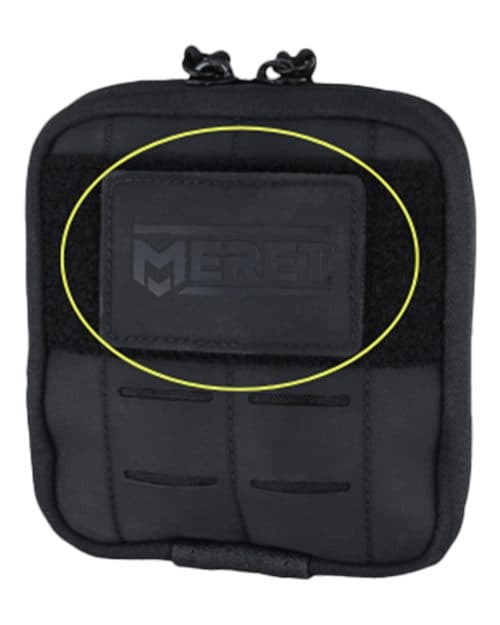 MERET Small Blank Black Patch - Qty 10 thumbnail 3