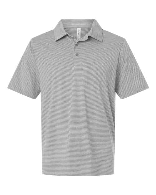Team 365 Men's Relay Heathered Stripe Polo thumbnail 3