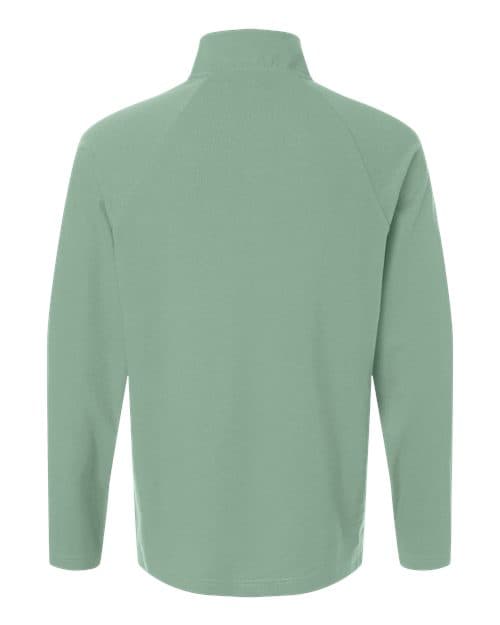 Devon & Jones Men's Seaton Pebble Textured Quarter-Zip Pullover thumbnail 4
