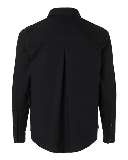 Devon & Jones Women's CrownLux Performance® Spencer Poplin Dress Shirt thumbnail 4