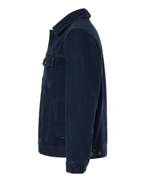 Harriton Unisex Cooper Denim Jacket thumbnail 6