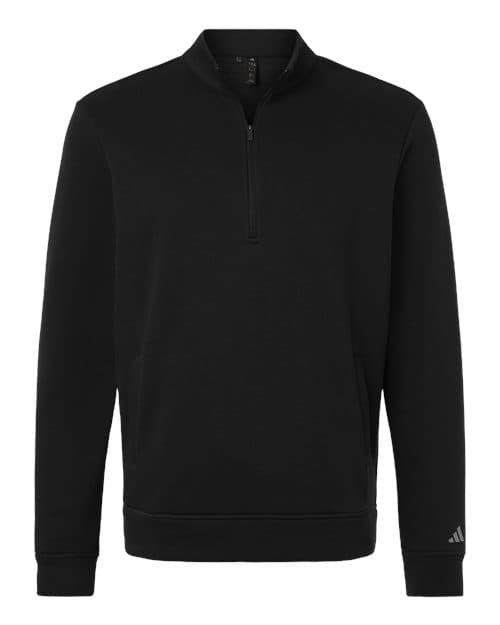 Adidas Men's Elevated Fleece Quarter-Zip Pullover thumbnail 3