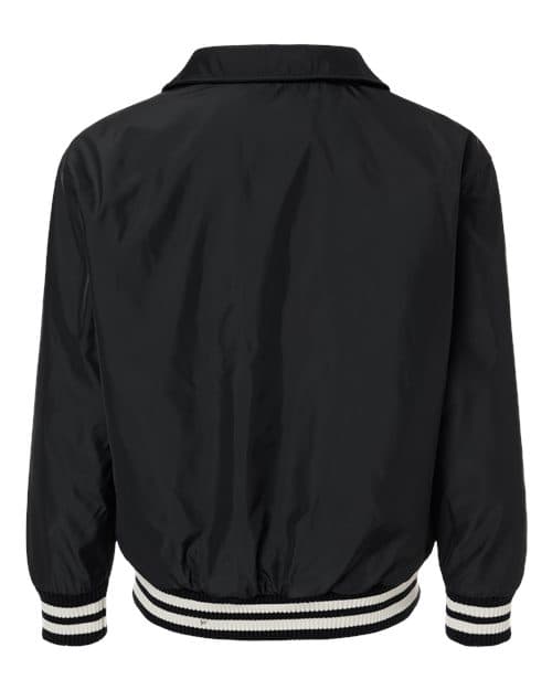 Shaka Wear Unisex Collared Varsity Jacket thumbnail 4