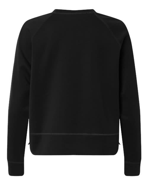 Adidas Women's Beyond Side-Snap Crewneck Sweatshirt thumbnail 4