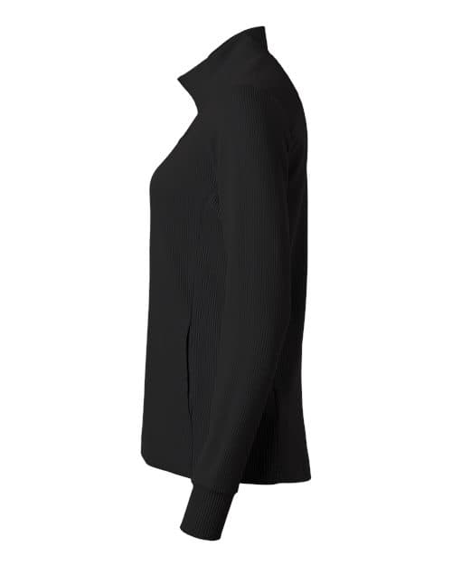 Adidas Women's Performance Textured Full-Zip Jacket thumbnail 6