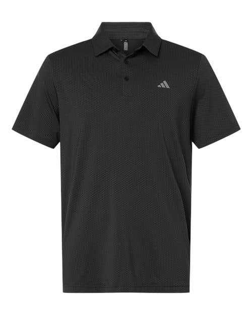 Adidas Men's Performance Textured Polo thumbnail 3