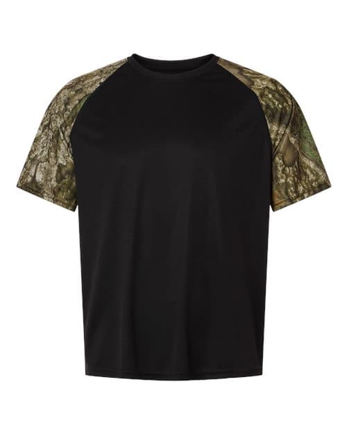 RealTree Unisex Realtree® Performance Colorblock T-Shirt thumbnail 3