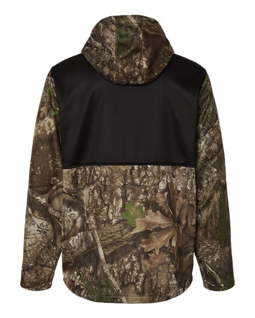 RealTree Unisex Realtree® Performance Colorblocked Full-Zip Hooded Sweatshirt thumbnail 4