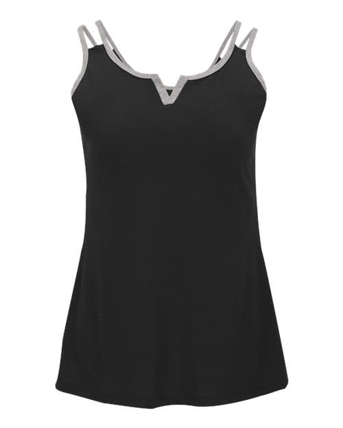 Boxercraft Women's Split Shoulder Tank Top thumbnail 3