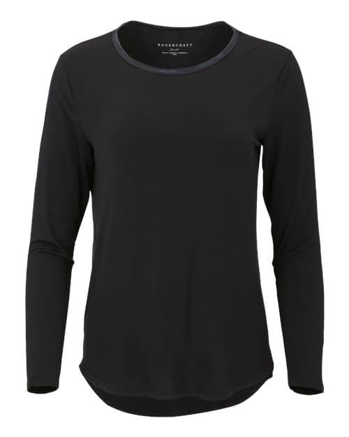 Boxercraft Women's Bamboo Long Sleeve T-Shirt thumbnail 3