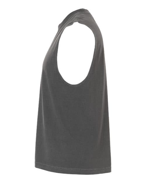 American Apparel Unisex Heavyweight Cotton Garment-Dyed Boxy Muscle Tee thumbnail 6