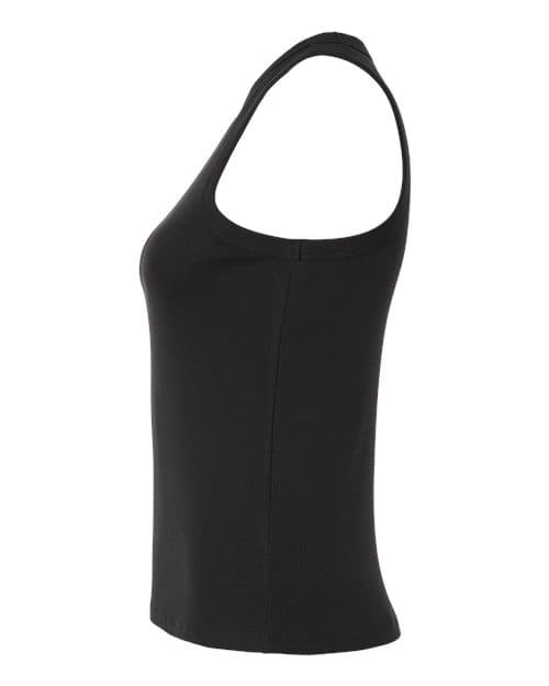 American Apparel Women's Baby Rib Fitted Tank thumbnail 6