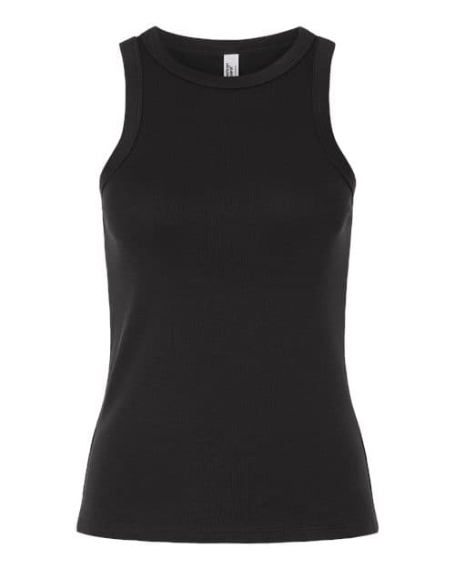 American Apparel Women's Baby Rib Fitted Tank thumbnail 3
