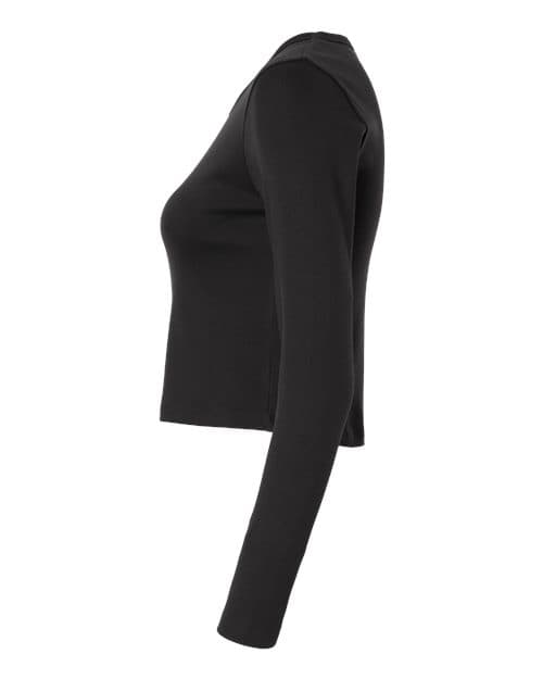 American Apparel Women's Baby Rib Long Sleeve Fitted Tee thumbnail 6