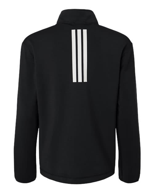 Adidas Women's 3-Stripes Quarter-Zip Pullover thumbnail 3
