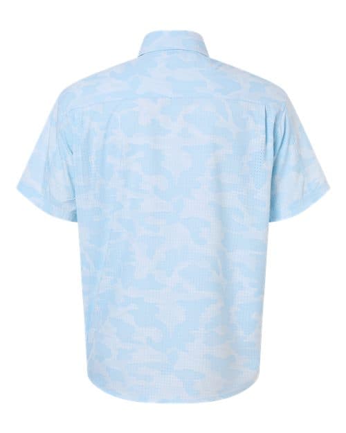 HUK Men's Tidepoint Printed Short Sleeve Shirt thumbnail 3