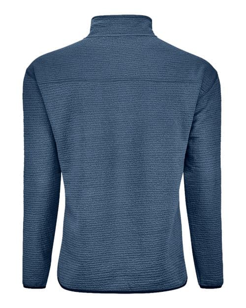 J. America Unisex Pebble Fleece Quarter-Zip Pullover thumbnail 3
