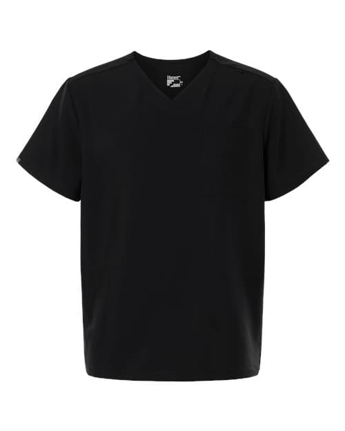 Hanes Men's V-Neck 1 Pocket Scrub Top thumbnail 2