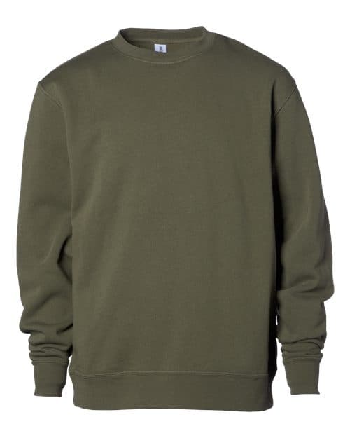 Independent Trading Co. Youth Midweight Crewneck Sweatshirt thumbnail 2