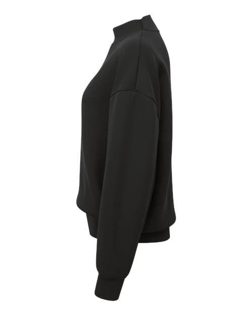 TriDri Women's Luxe Mock Neck Sweatshirt thumbnail 6