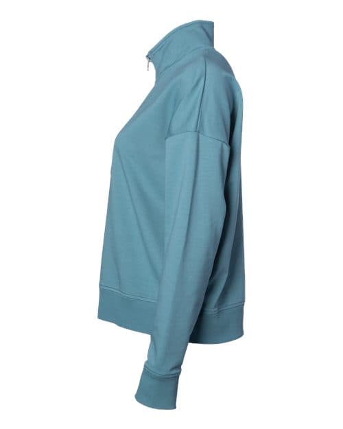 Independent Trading Co. Women's Perform Quarter-Zip Pullover thumbnail 4