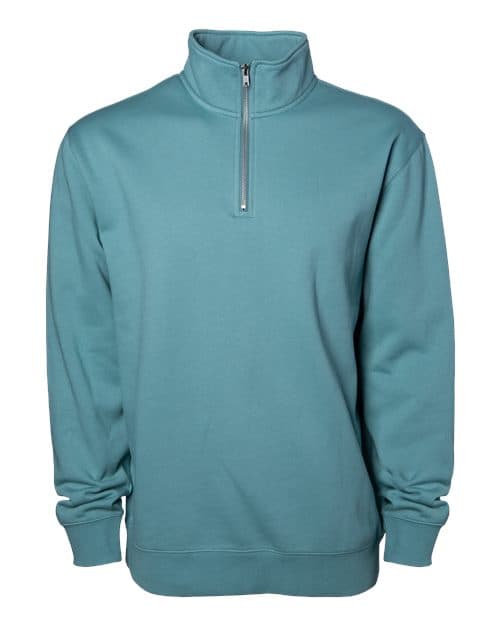 Independent Trading Co. Unisex Midweight Quarter-Zip Pullover thumbnail 2
