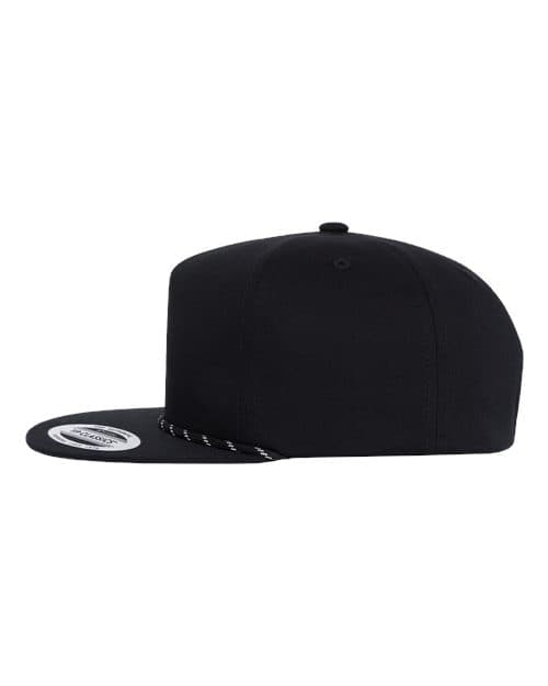 YP Classics Lightly Structured Five-Panel Rope Cap thumbnail 3