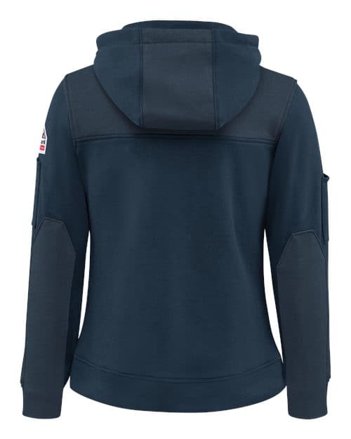 Bulwark Women's Flame-Resistant Fleece Hooded Sweatshirt thumbnail 3